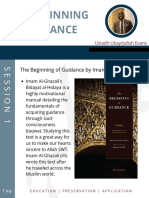 Beginning of Guidance Ghazali PDF