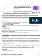 Set Theory Fundamentals