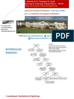 1.1.3 Evolution of Computer Arhitecture