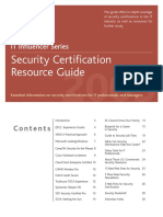 Security Certification Resource Guide: IT Influencer Series