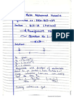 BCE-1A PHY121 Solved Assignment 01