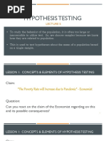 PART1 - Hypothesis Testing - PPT