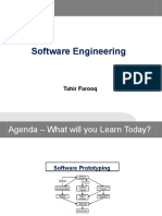 Software Engineering: Tahir Farooq