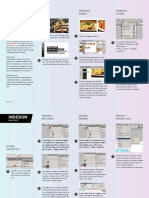 Indesign: Editing Text Changing Images Changing Colors