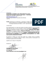 Modelo de Carta de Aprobacion de Trabajos de Grado