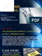 Presented By: Mr. Antonio D. Flores JR., MSCJ, PH.D Associate Professor I College of Criminal Justice, Plmun