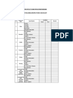 Scaffolding Inspection Checklist: Proyek PLTG 75 MW Paya Pasir Medan