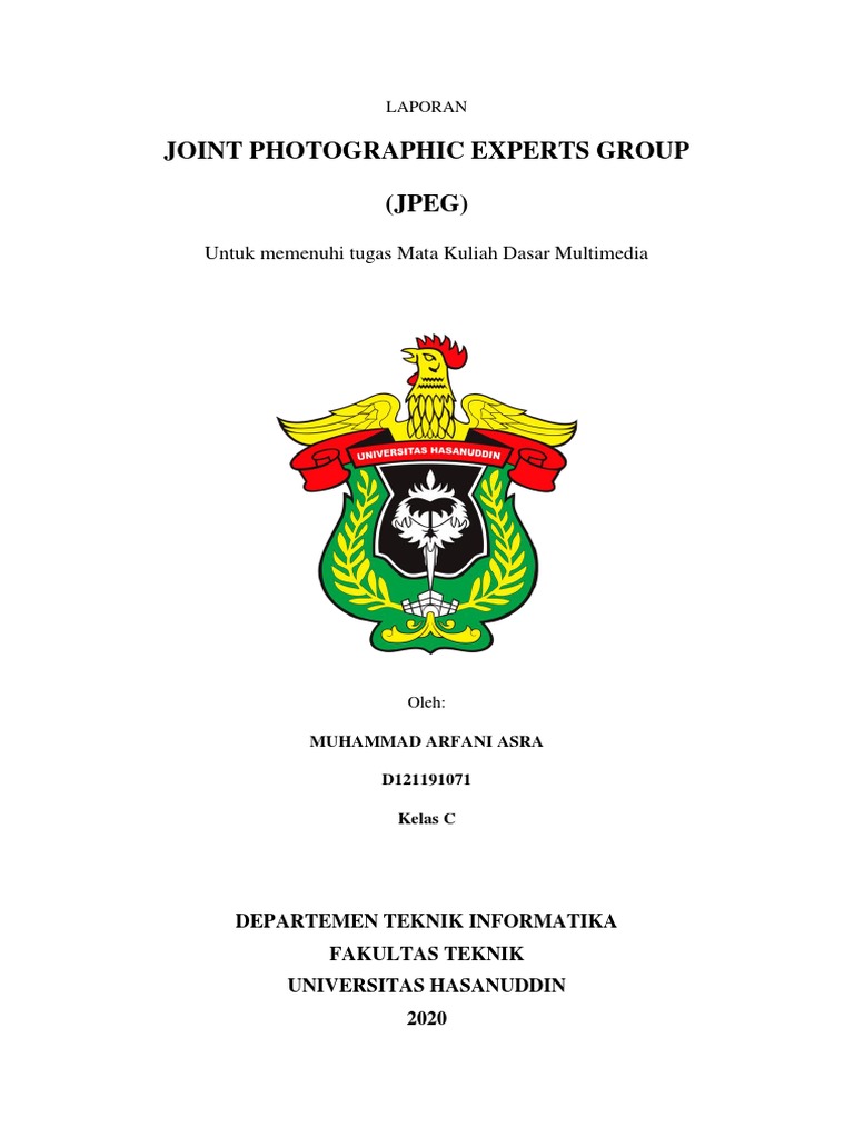 Pengertian dan Sejarah Format JPEG | PDF | Game & Aktivitas | Komputer