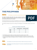 The Philippines: The Philippines Ranks 50th Among The 131 Economies Featured in The GII 2020