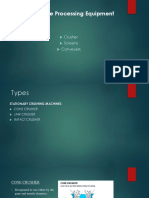 Aggregate Processing Equipment