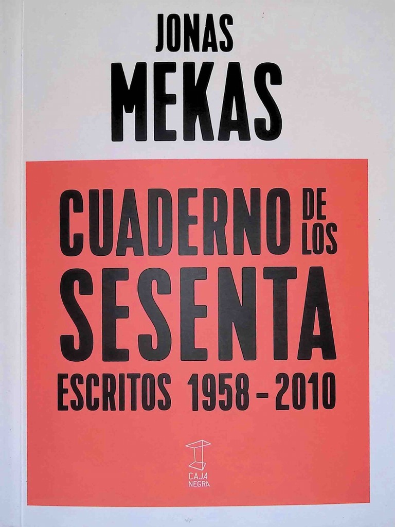 Mekas Jonas Cuaderno de Los Sesenta PDF Arte de performance Andy Warhol foto