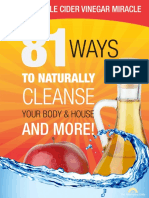 Apple Cider Vinegar - 81 Ways to Naturally Cleanse Your Body & House