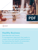 BSR 2017 - Healthy Business Stakeholder Engagment Guide