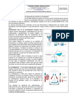 Taller Técnicas de Separación