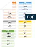 JADWAL PIKET