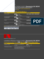 Camera Production Guide - Panasonic DC-BGH1