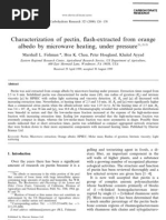 Download Characterization of pectin flash-extracted from orange albedo by microwave heating under pressure by Romeo Rojas Molina SN50332012 doc pdf