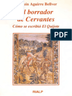 Aguirre Bellver Joaquin - El Borrador de Cervantes