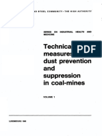 Technical Measures of Dust Prevention and Suppression in Coal-Mines