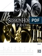 Session Horns Pro Manual English