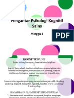 Pengantar Kognitif Sains_2016