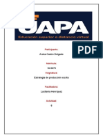 Tarea 6 Estrategias de Produccion Escrita