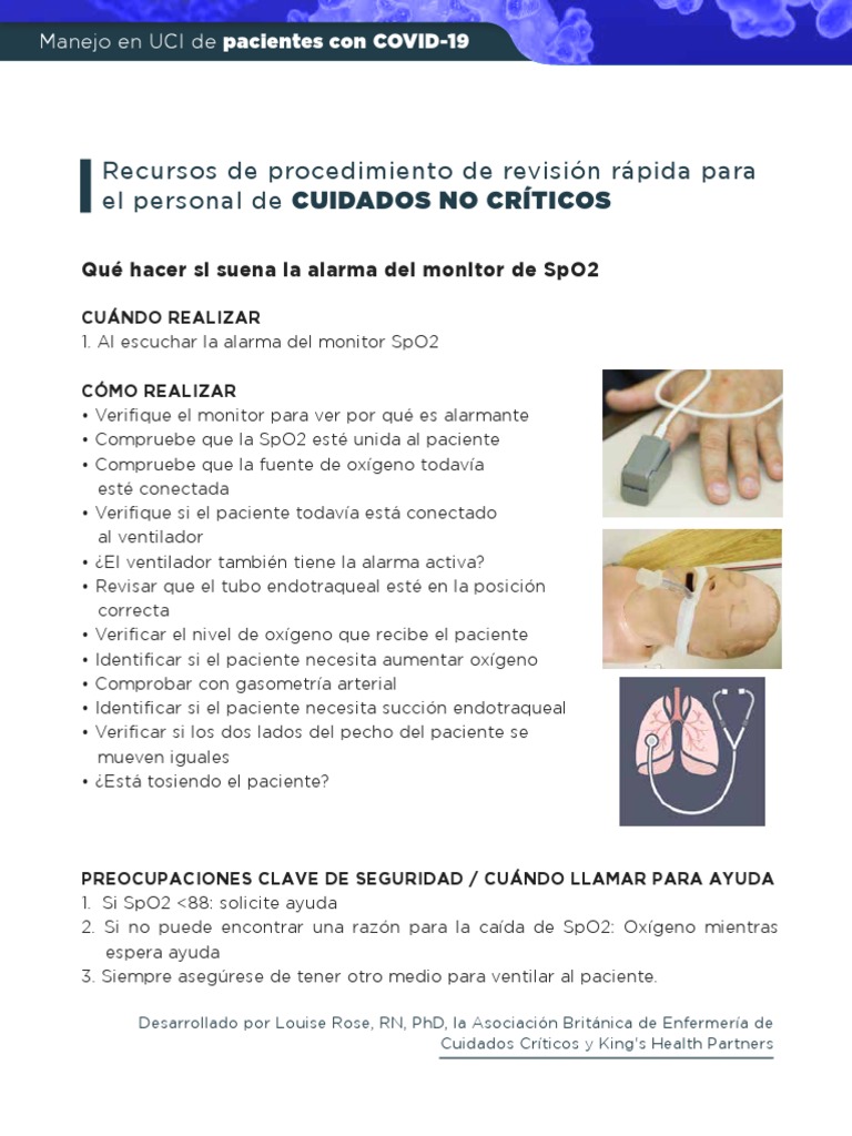 Alarma de SpO2 | PDF