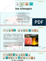 Clima en La Region Orinoquia