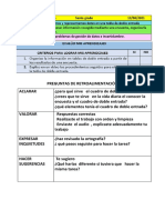 Matriz de Retroalimentacion 12, 13,14, 15 DEABRIL