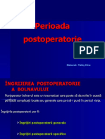 Perioada Postoperatorie