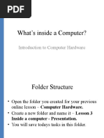 Computer Hardware Lesson Plan | PDF | Personal Computers | Desktop Computer