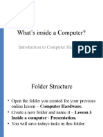 What's Inside A Computer?: Introduction To Computer Hardware