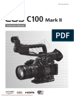 Canon Eos c100 Mark II