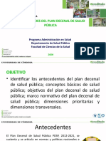 Generalidades y Antecedentes PDSP