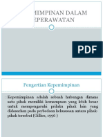 Kepemimpinan Dalam Keperawatan