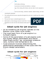 Ideal Cycle For Jet Engine and Engine Performance