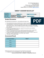 Waraporn SURIYA Assessment Answer Booklet BSBMKG607 Manage Market Research 2