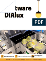 Tutorial DIALux: Cálculo Luminotécnico | PDF | Bancos de dados | Curva