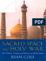 [Juan_Cole] Sacred Space and Holy War