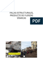 Algunas Fallas en Estructuras Producto de Fuerzas Sísmicas