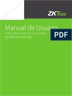 PB1000 2000 Manual de Usuario Manual de Barrera