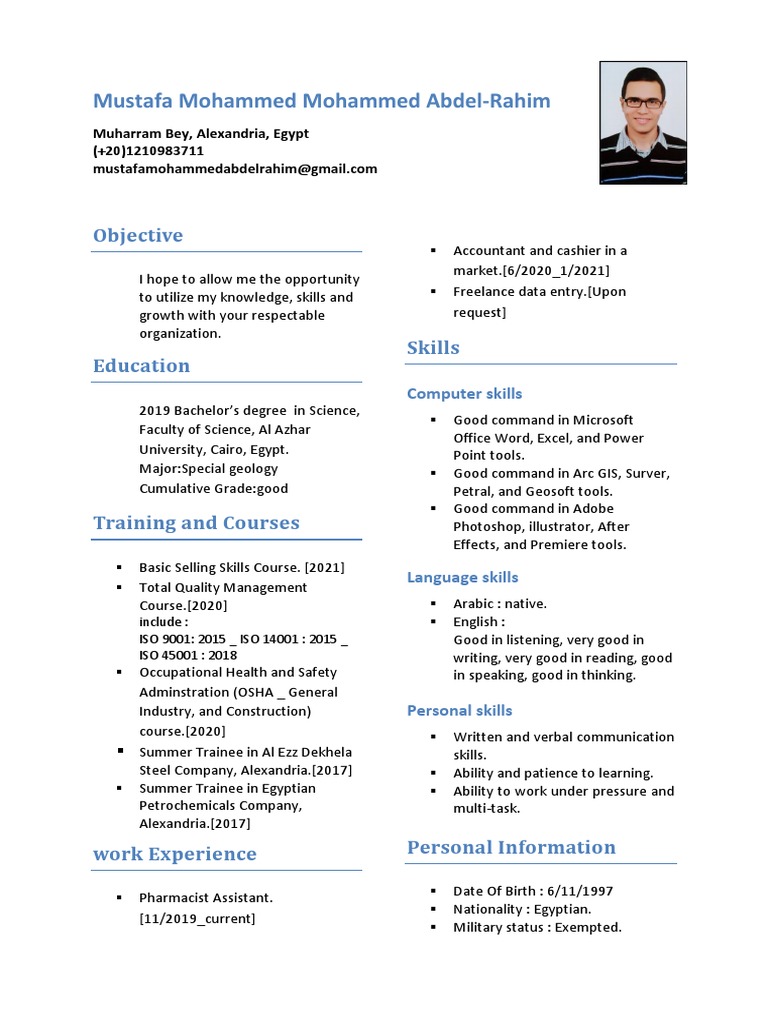 Mustafa Mohammed Mohammed Abdel-Rahim | PDF | Egypt | Business