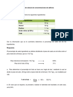 Ejemplo Calculo Aditivos Alimentarios