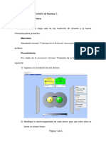 Práctica de Laboratorio Simulacion Polaridad Del Enlace