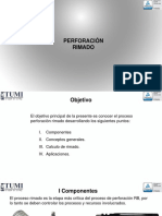 Perforación rimado: proceso y cálculo en