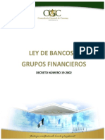 Ley de Bancos y Grupos Financieros