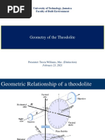 Geometrey of The Theodolite