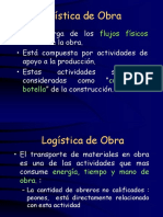 Clase 4 y 5 - Logistica de Obra - 2008