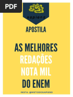 Apostila Redações Nota 1000