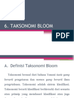 Taksonomi Bloom